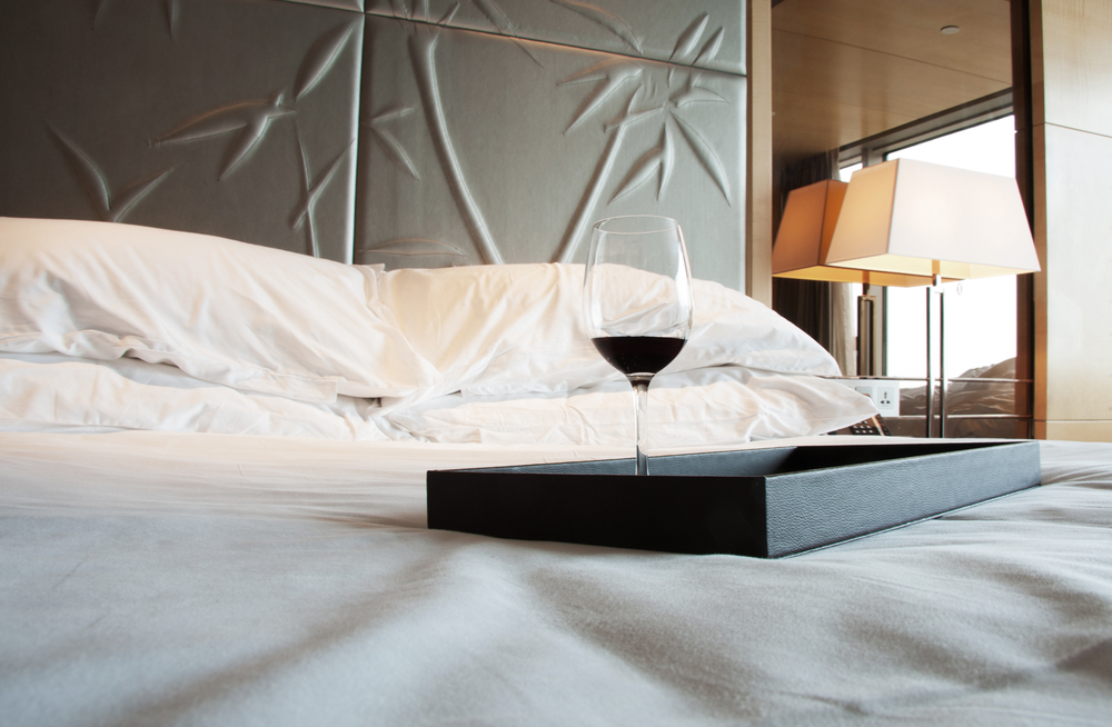 Manchas de vino en el colchón